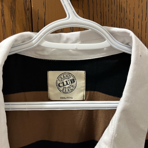 GRAND BEACH CLUB STRIPED POLO - Picture 2 of 2